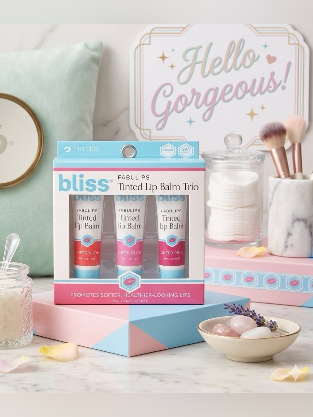 Bliss Fabulips Tinted Lip Balm Trio